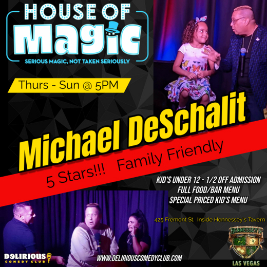 House of Magic - Family Friendly Comedy & Magic Show in Las Vegas