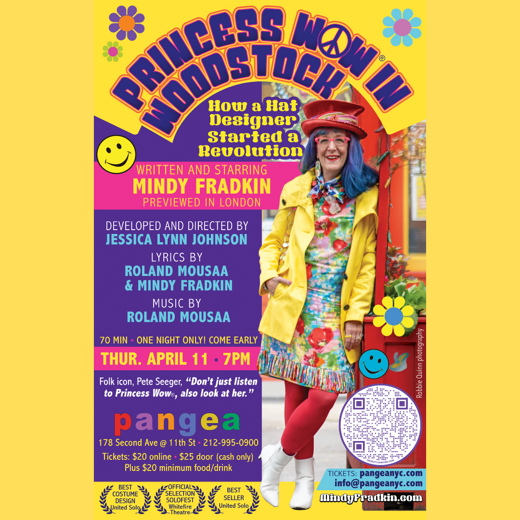 Princess Wow in Woodstock: How a Hat Designer Started a Revolution show poster