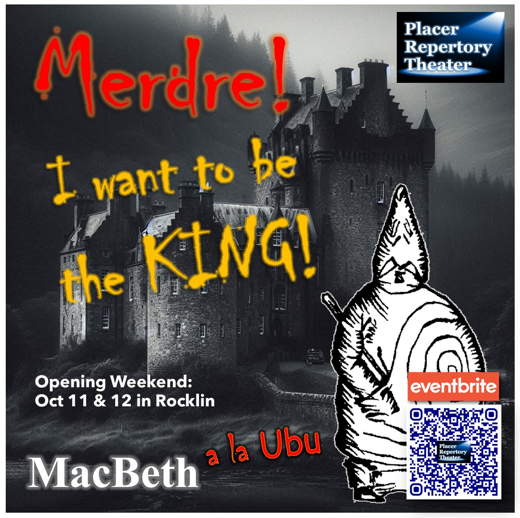 Placer Rep's MACBETH show poster