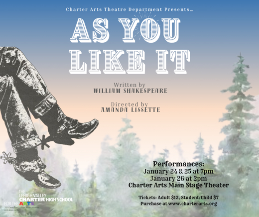 As You Like It by William Shakespeare show poster