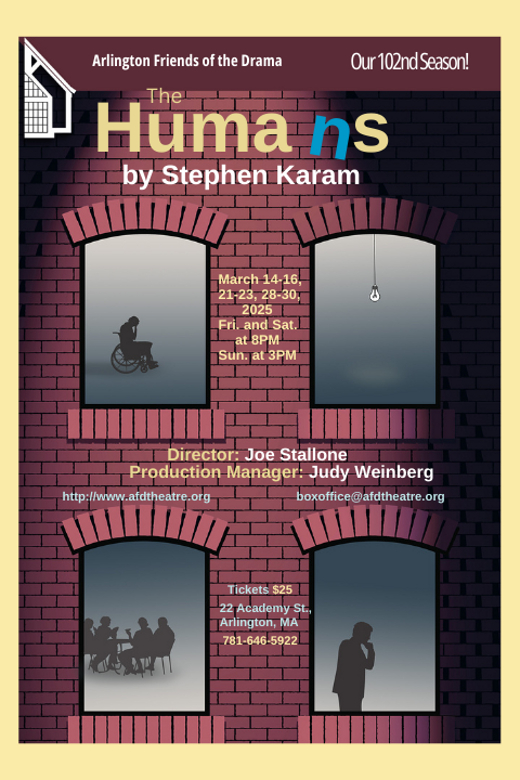 The HUMANS by Stephen Karan, directed by Joe Stallone show poster