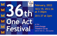 36th Annual Original One Act Festival show poster