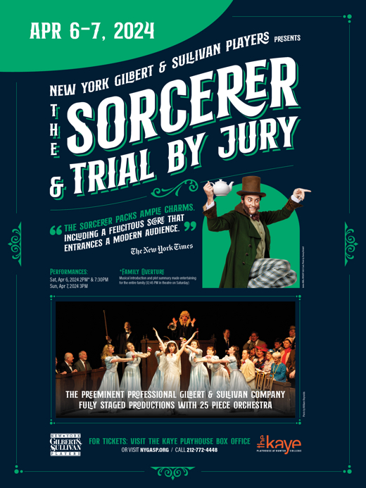 The Sorcerer & Trial By Jury in Off-Off-Broadway