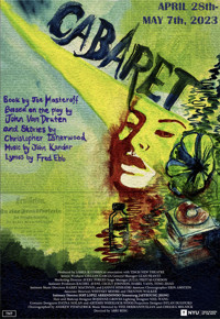Cabaret show poster