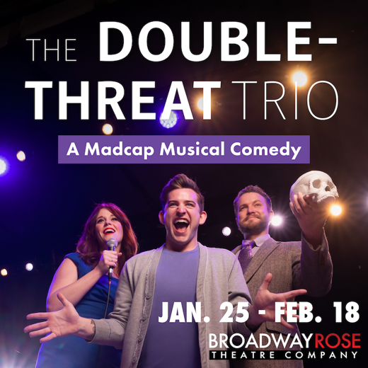 The Double-Threat Trio show poster