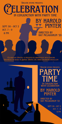 Celebration/Party Time by Harold Pinter in New Jersey Logo