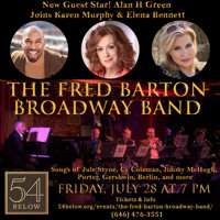 The Fred Barton Broadway Band show poster