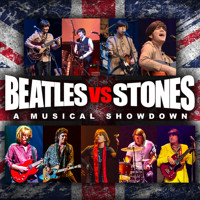 Beatles vs Stones show poster