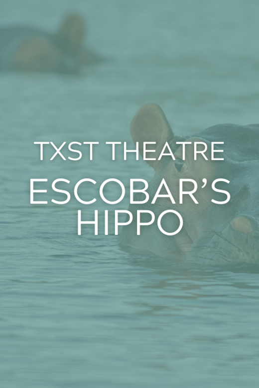 Escobar's Hippo show poster