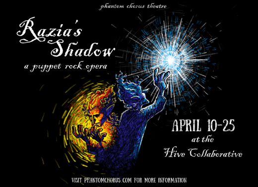 Razia's Shadow: A Puppet Rock Opera show poster