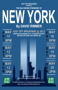 NEW YORK by David Rimmer show poster