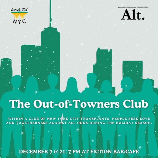 The Out-of-Towners Club show poster