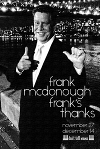 Frank's Thanks in Cabaret