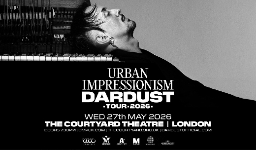 Dardust at The Courtyard Theatre - London show poster