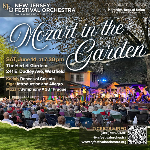 Mozart in the Garden in New Jersey