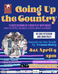 Going Up the Country – a staged reading show poster
