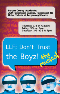 LLF: Don't Trust The Boyz! THE MUSICAL show poster