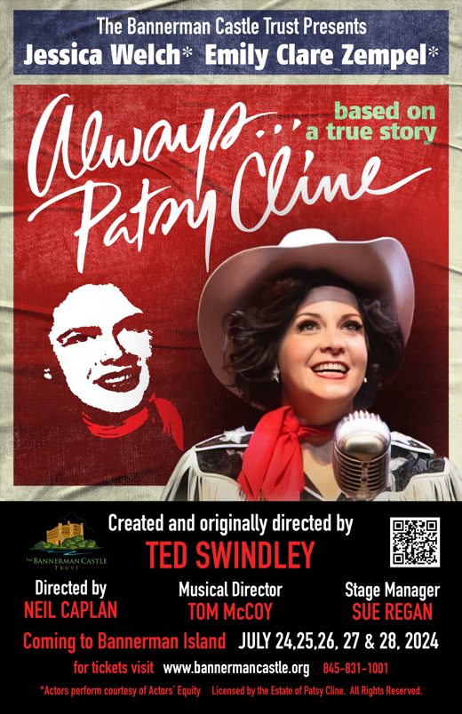 ALWAYS PATSY CLINE, By Ted Swindley show poster