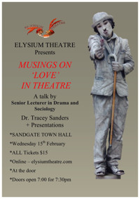 MUSINGS ON 'LOVE' IN THEATRE show poster