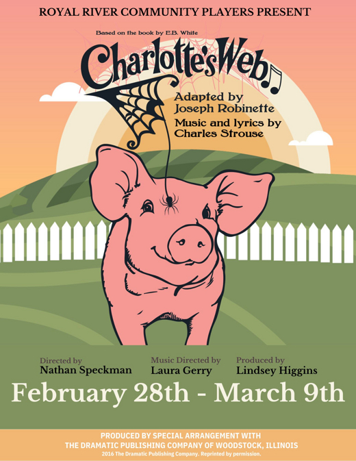 Charlotte's Web The Musical in Maine