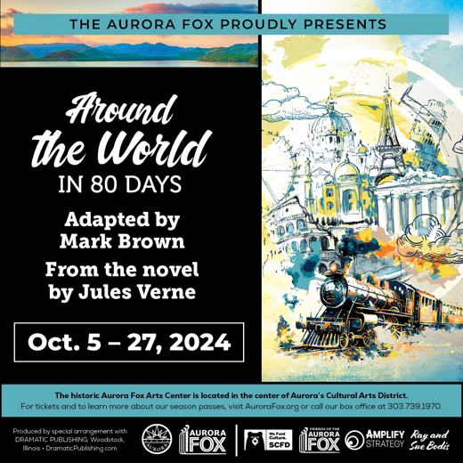 AROUND THE WORLD IN 80 DAYS show poster