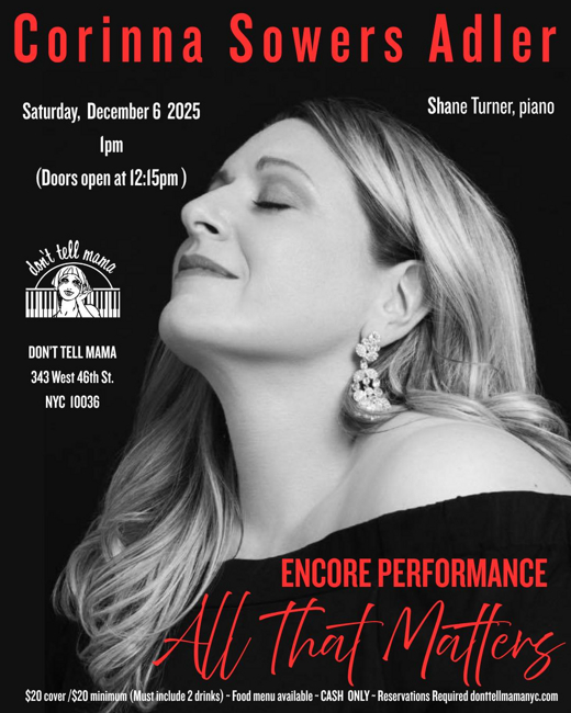 Corinna Sowers Adler: All That Matters