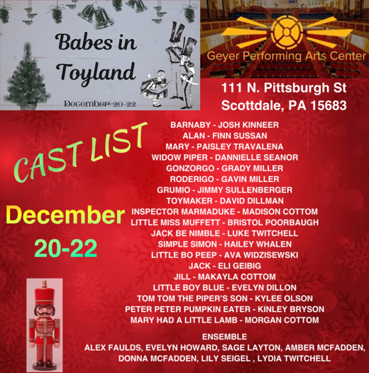 Babes in Toyland in Pittsburgh