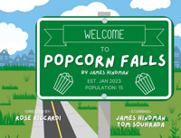 Popcorn Falls in New Jersey Logo