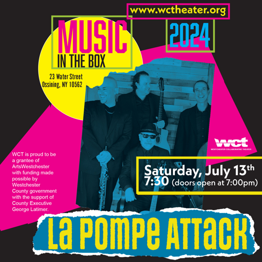 Westchester Collaborative Theater (WCT) Presents the Lively and Uproarious Gypsy Swing Group La Pompe Attack