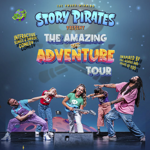 Story Pirates: The Amazing Adventure Tour 2023 show poster