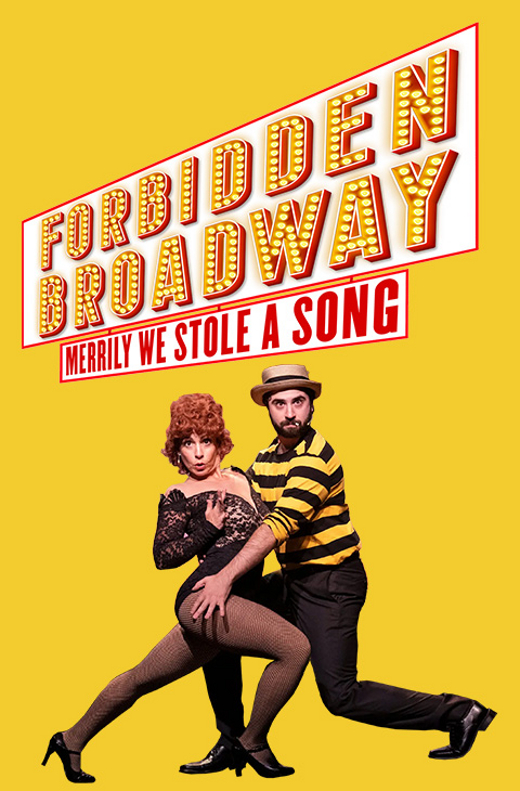 Forbidden Broadway: Merrily We Stole a Song show poster