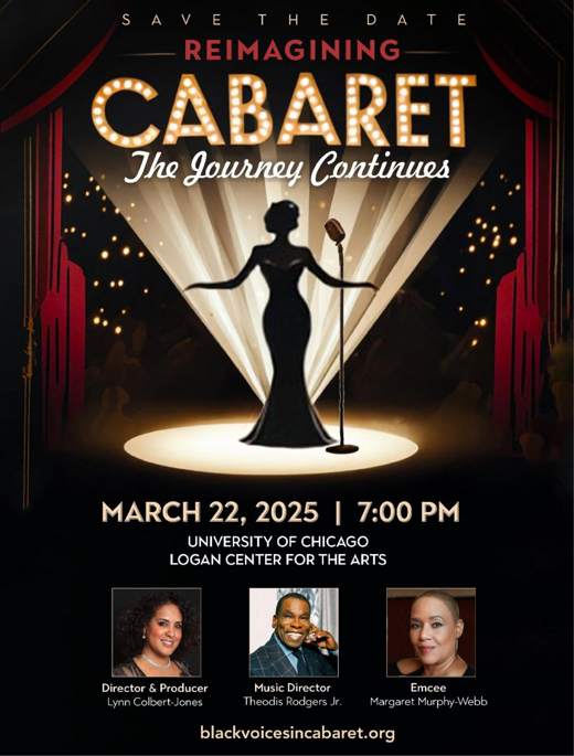 Reimagining Cabaret: The Journey Continues, Presented by Black Voices in Cabaret in Chicago