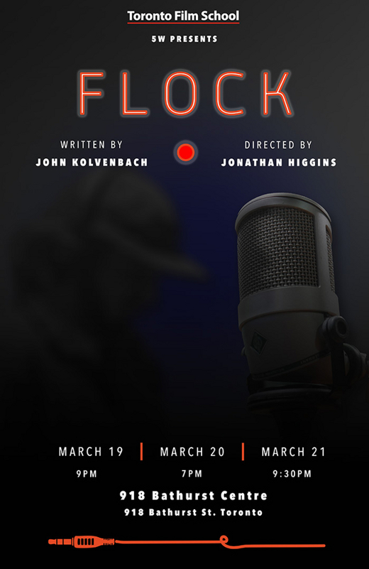 Flock show poster