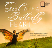 Girl With a Butterfly Heart in Off-Off-Broadway Logo