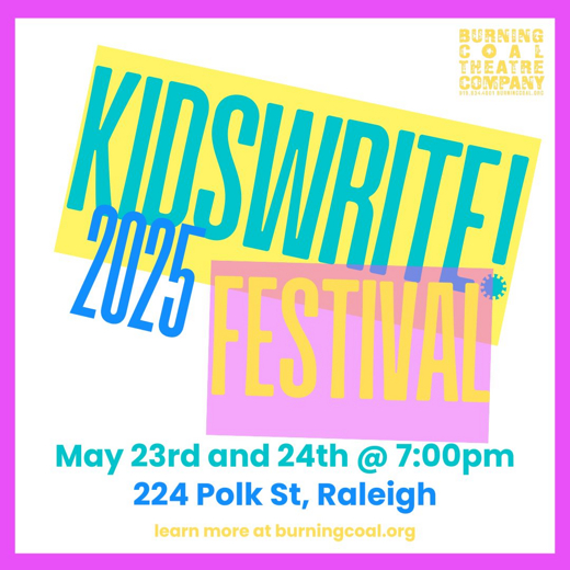 KidsWrite! Festival 2025 in Raleigh