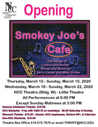Smokey Joe's Cafe in Broadway