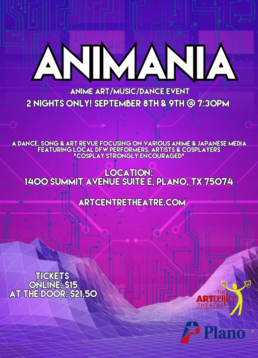 Animania: Arts Festival show poster