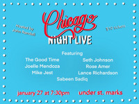 Chicago Night Live show poster