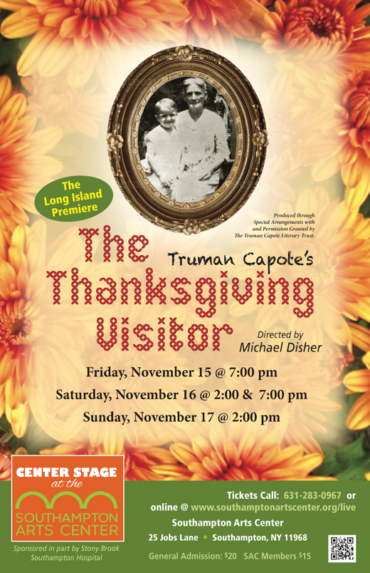 Truman Capote's The Thanksgiving Visitor show poster