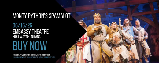 Monty Python’s Spamalot at Embassy Theatre show poster