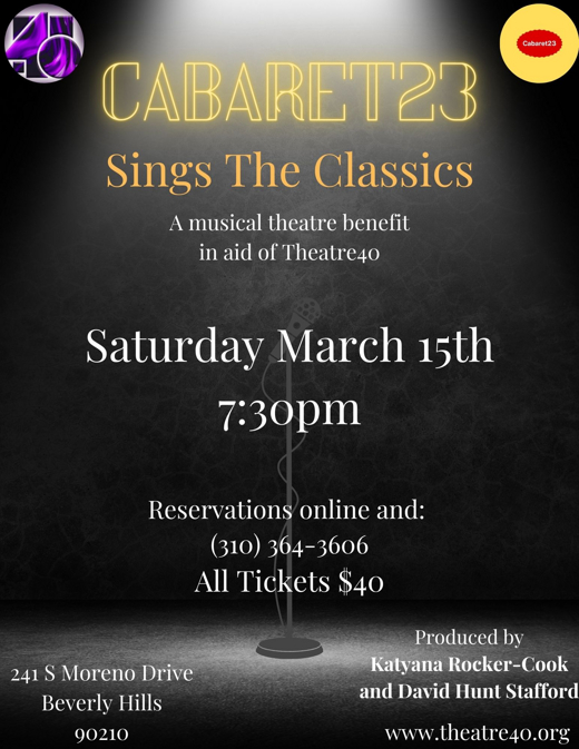 Cabaret23 Sings the Classics