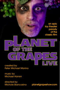 Planet of the Grapes Live show poster