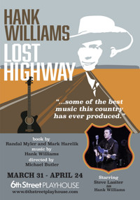 Hank Williams - Lost Highway show poster