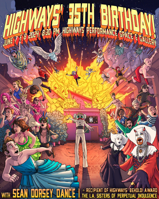 Highways 35th Birthday! Featuring Sean Dorsey Dance show poster