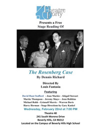 The Rosenberg Case show poster