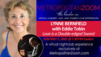 LYNNE BERNFIELD with Eddie Tobin ~ Love is a Double-edged Sword show poster