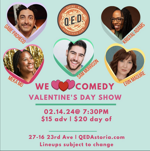 QED Valentine's Day Show show poster