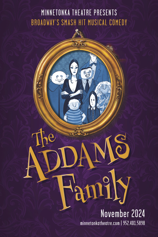 The Addams Family show poster