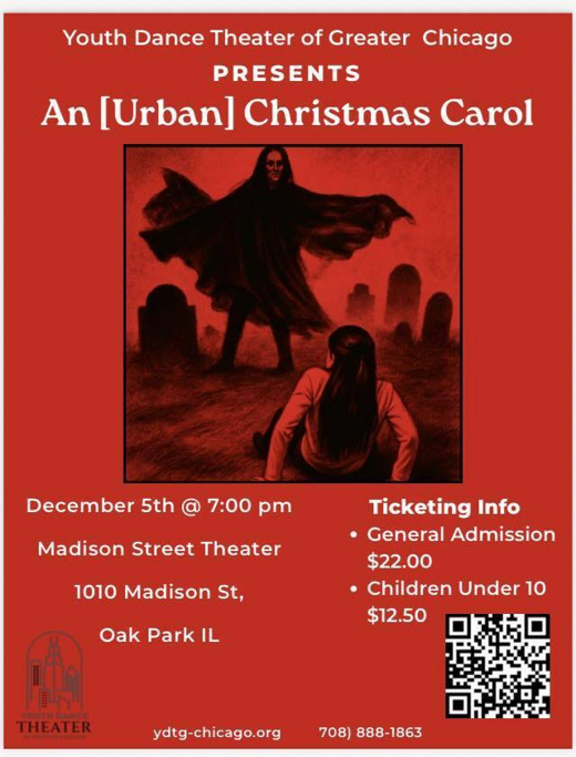 An [Urban] Christmas Carol - Bah Humbug with Groove! Dec 5, 2025 Madison Street Theater, Oak Park