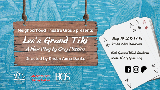 Lee's Grand Tiki: a new play y Greg Pizzino show poster